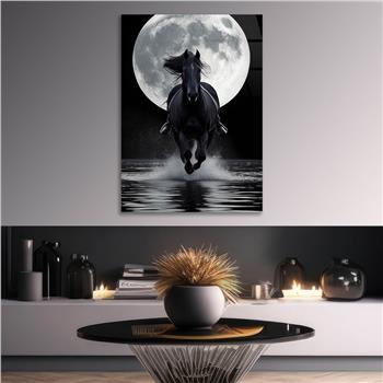 Dikey Doğa Temalı Cam Tablo 381