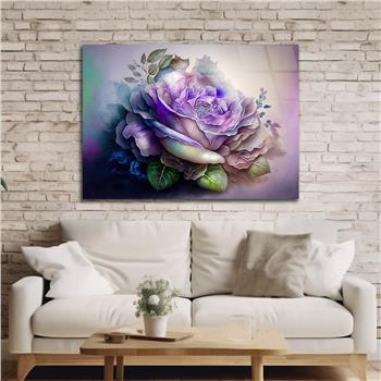 Horizontal Art-Themed Tempered Glass Wall Art 435