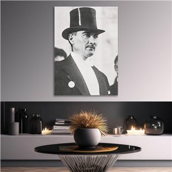 Dikey VatanTemalı Cam Tablo 223