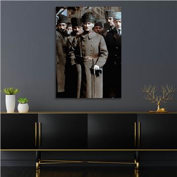 Dikey VatanTemalı Cam Tablo 280