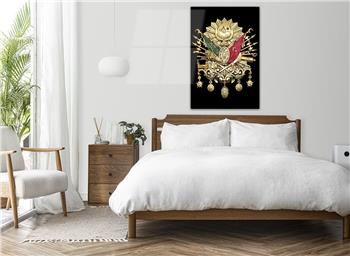 Nation Thematisch auf bedrucktes Glas