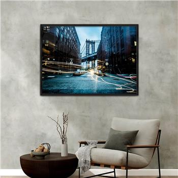 bedrucktes Glas mit Aluminiumrahmen und Kunst Themen 