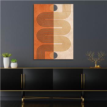 Kunst Thema auf bedrucktem Glas