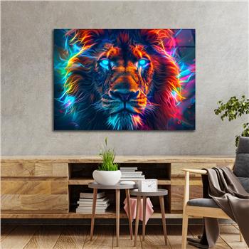 Yatay Doğa Temalı Cam Tablo 516