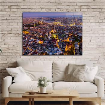 Yatay DoğaTemalı Cam Tablo 334