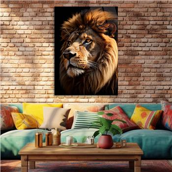 Dikey Doğa Temalı Cam Tablo 310