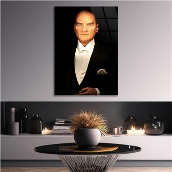 Dikey VatanTemalı Cam Tablo 188