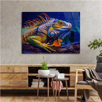 Yatay Doğa Temalı Cam Tablo 551