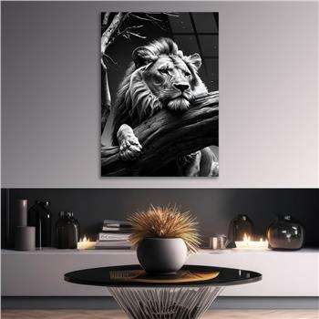 Dikey Doğa Temalı Cam Tablo 346