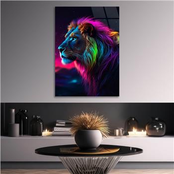 Dikey Doğa Temalı Cam Tablo 302