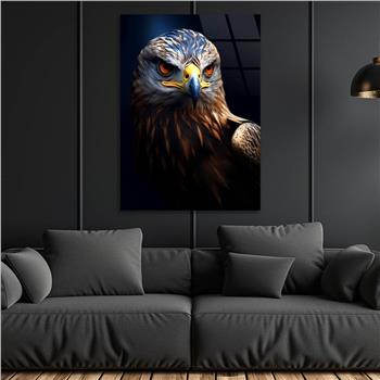 Dikey Doğa Temalı Cam Tablo 236