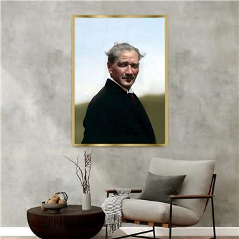 bedrucktes Glas mit Aluminiumrahmen und Nation Themen 