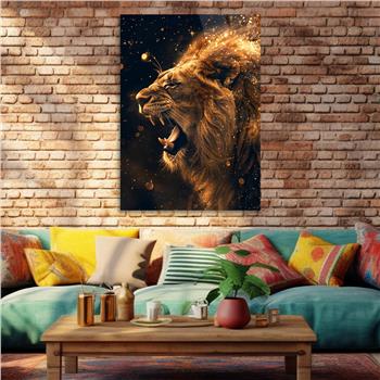 Dikey Doğa Temalı Cam Tablo 359