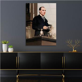 Dikey VatanTemalı Cam Tablo 208