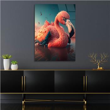 Thema Natur auf bedrucktem Glas