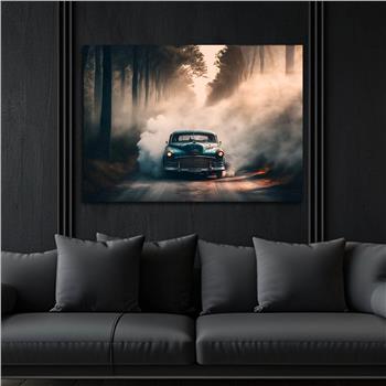 Yatay DoğaTemalı Cam Tablo 369