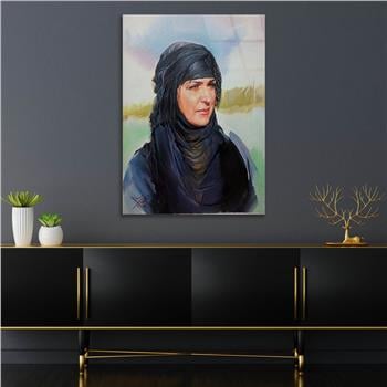 Kunst Thema auf bedrucktem Glas