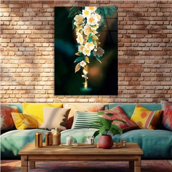 Kunst Thema auf bedrucktem Glas