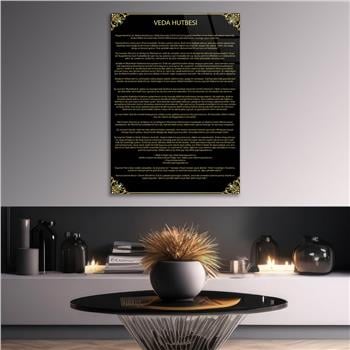 Religiöses Thema auf bedrucktem Glas