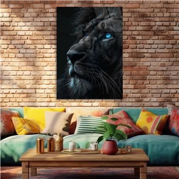 Dikey Doğa Temalı Cam Tablo 356