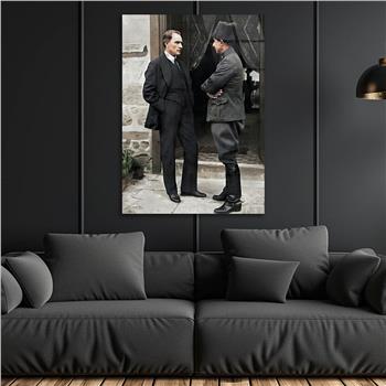 Dikey VatanTemalı Cam Tablo 222