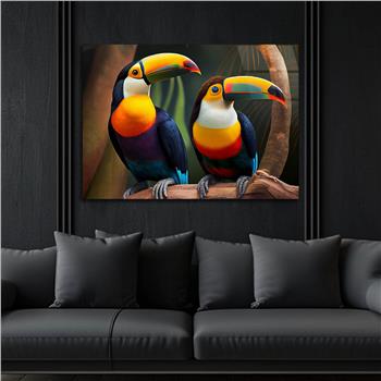 Yatay DoğaTemalı Cam Tablo 394