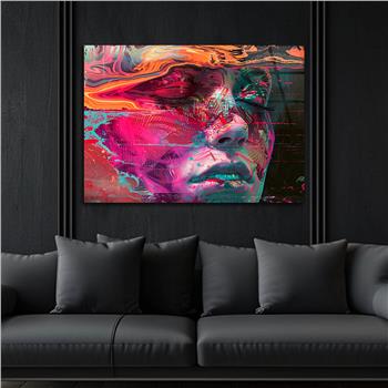 Yatay Doğa Temalı Cam Tablo 433