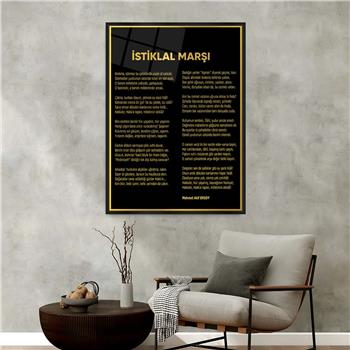 bedrucktes Glas mit Aluminiumrahmen und Nation Themen 