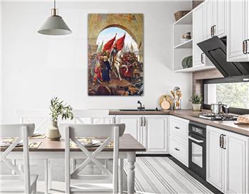 Nation Thematisch auf bedrucktes Glas