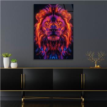 Dikey Doğa Temalı Cam Tablo 329