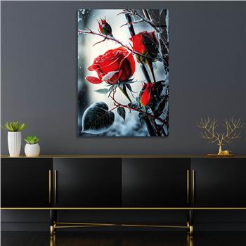 Thema Natur auf bedrucktem Glas