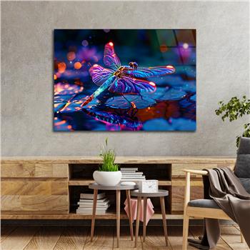 Yatay Doğa Temalı Cam Tablo 547