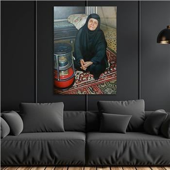 Kunst Thema auf bedrucktem Glas