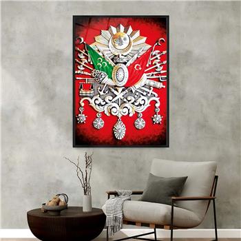 bedrucktes Glas mit Aluminiumrahmen und Nation Themen 