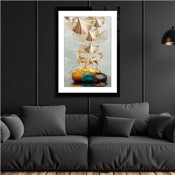 Kunst Thema auf bedrucktem Glas