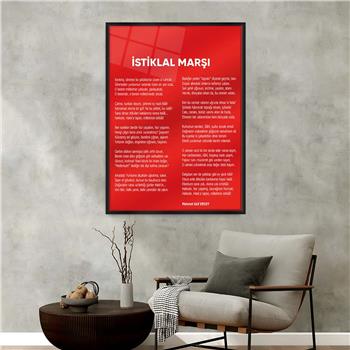 bedrucktes Glas mit Aluminiumrahmen und Nation Themen 