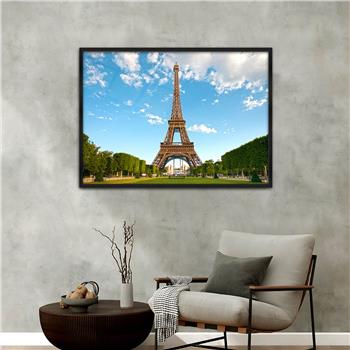 bedrucktes Glas mit Aluminiumrahmen und Natur Themen 