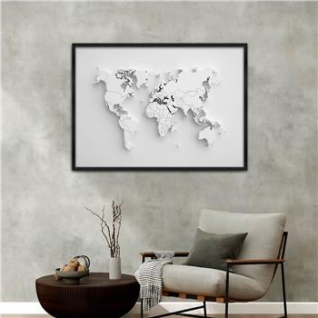 Aluminium Omlijste Kunst Thema Geharde Glasschilderij 082