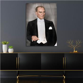 Dikey VatanTemalı Cam Tablo 219