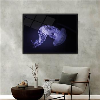 Aluminium Omlijste Kunst Thema Geharde Glasschilderij 060