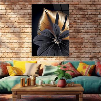 SANAT TEMALI CAM TABLO