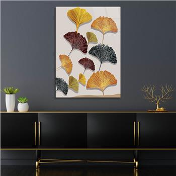 Kunst Thema auf bedrucktem Glas