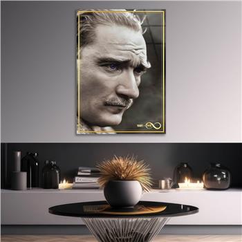 Dikey VatanTemalı Cam Tablo 266