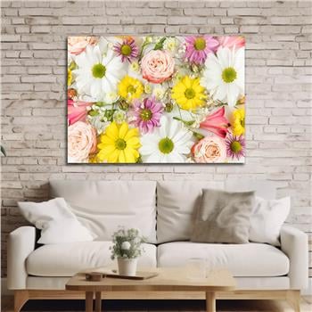 Yatay DoğaTemalı Cam Tablo 381