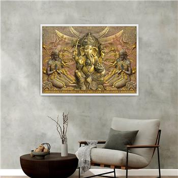 bedrucktes Glas mit Aluminiumrahmen und Kunst Themen 