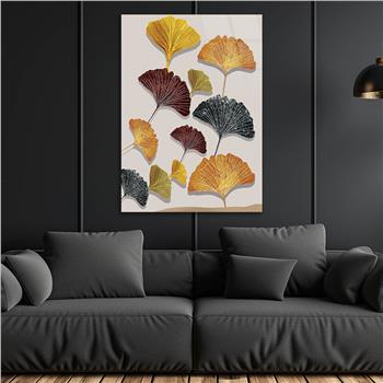 Kunst Thema auf bedrucktem Glas