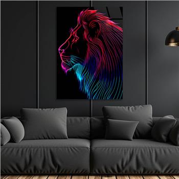 Dikey Doğa Temalı Cam Tablo 363