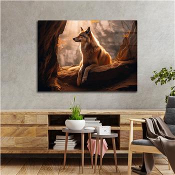 Yatay Doğa Temalı Cam Tablo 569