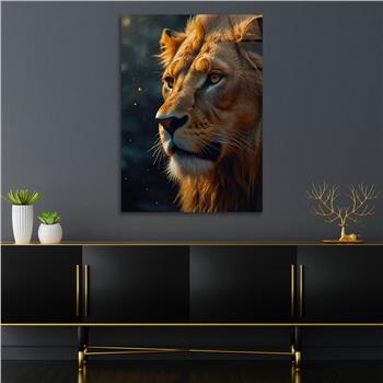 Dikey Doğa Temalı Cam Tablo 327