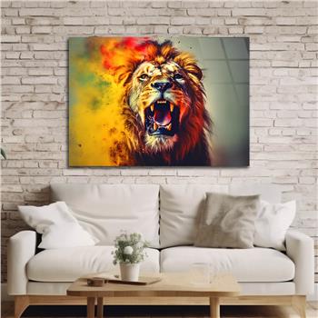 Yatay Doğa Temalı Cam Tablo 434